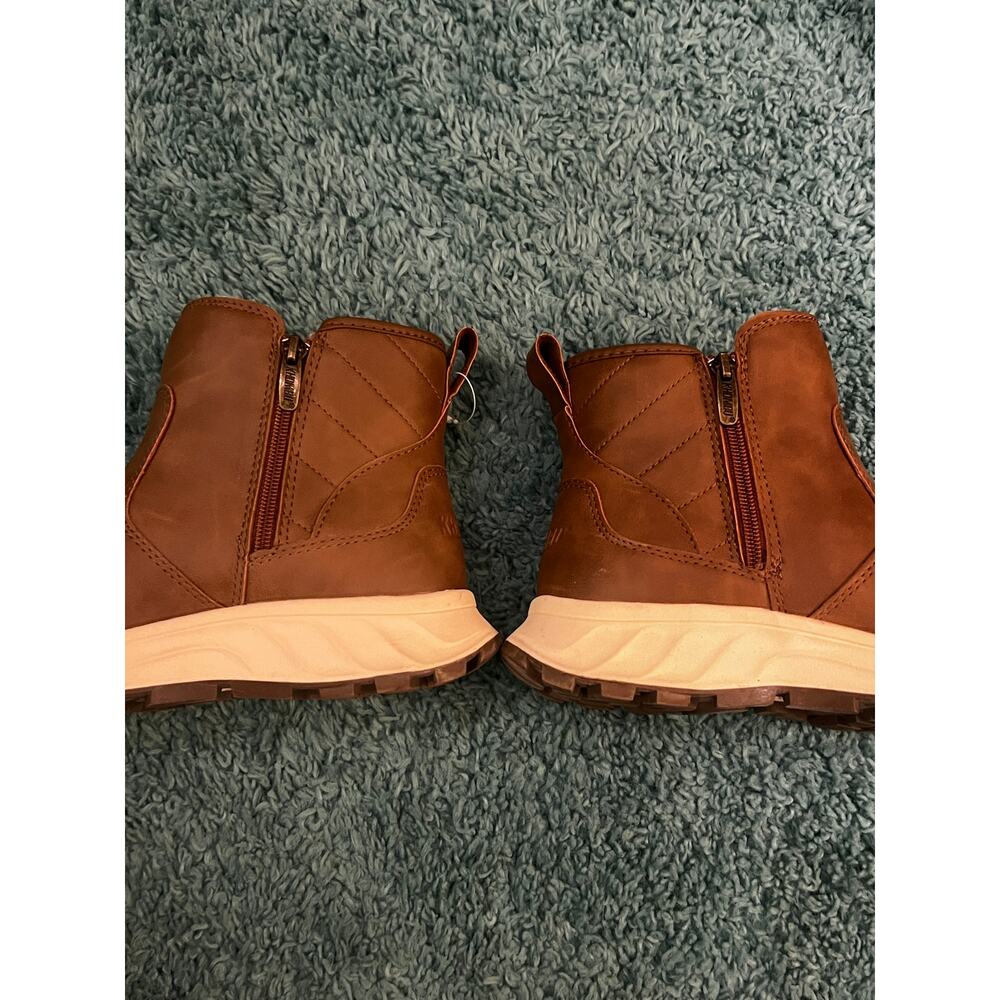 Khombu Women's Size 9 Dusk All-Weather Boots Brown Water Repellant Memory Foam - Picture 7 of 12